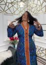 Robe en soie