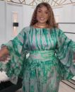 Robe en soie