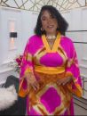 Robe en soie