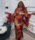 Robe en soie